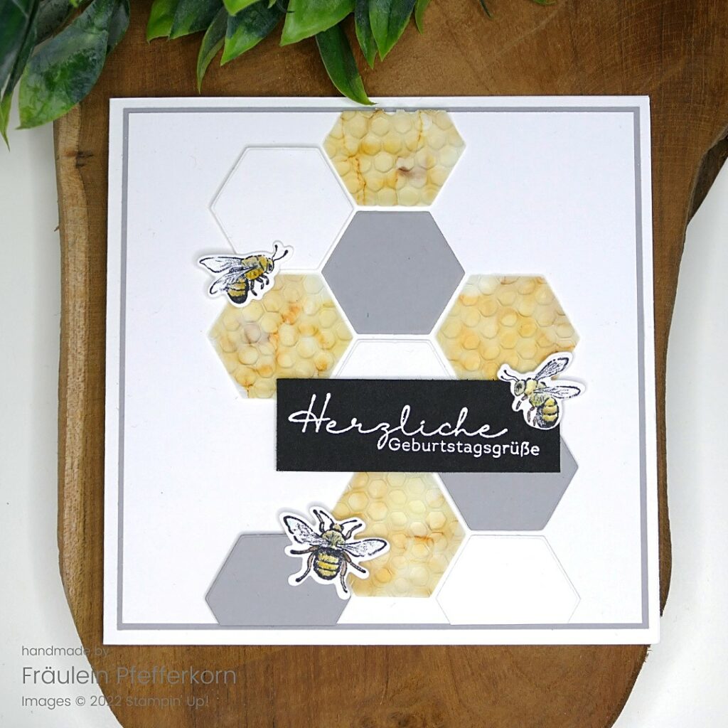 Geburtstagskarte “Bienen”