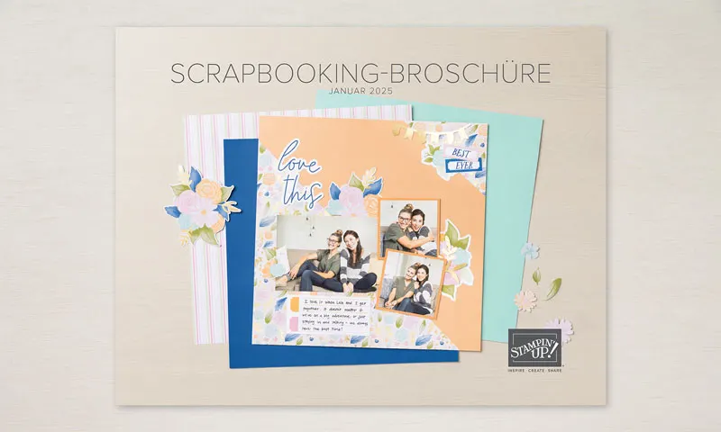 Kataloge von Stampin' Up! Scrappbooking Broschüre